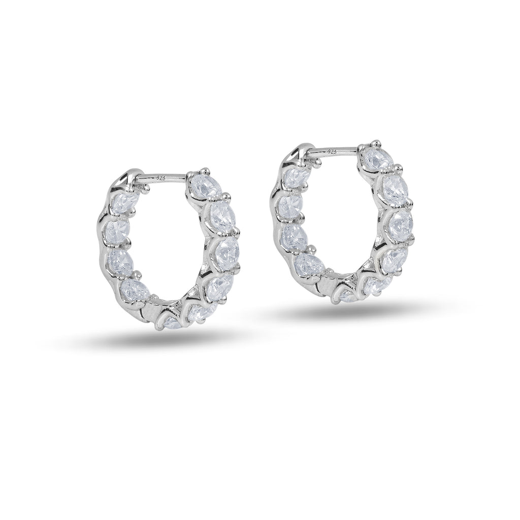 Diamant Inside Out Creolen New York 2ct