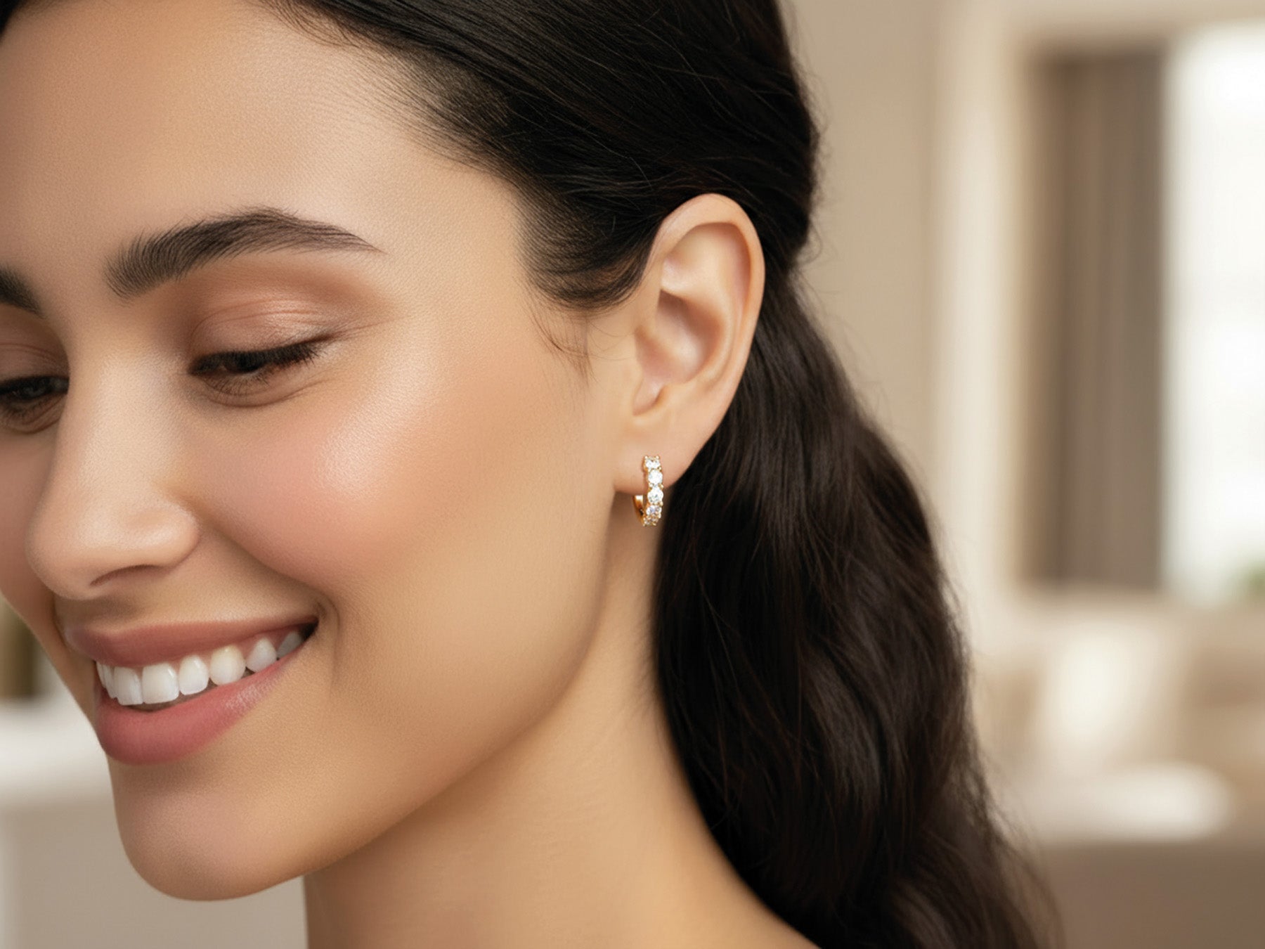 Diamant Creolen New York 1ct