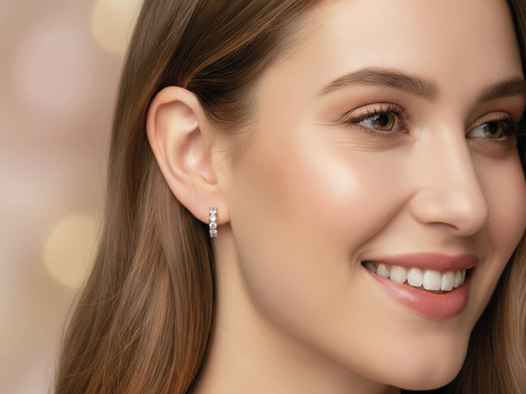 Diamant Creolen New York 1ct