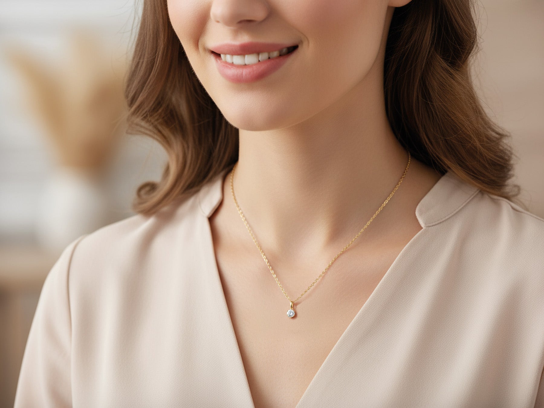 Diamant Anhänger Paris 1ct