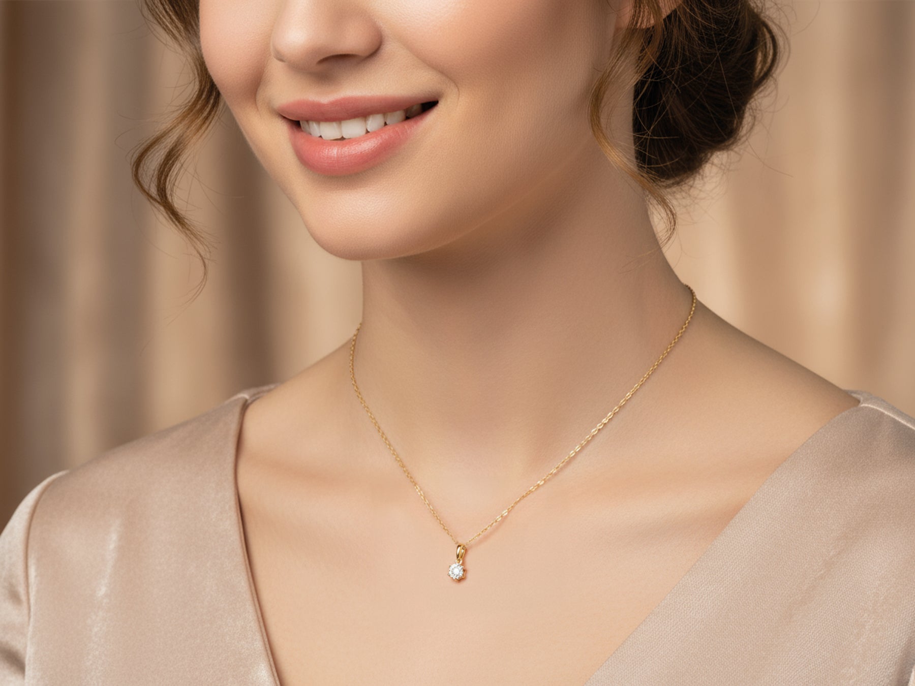 Diamant Anhänger Paris 0,5ct