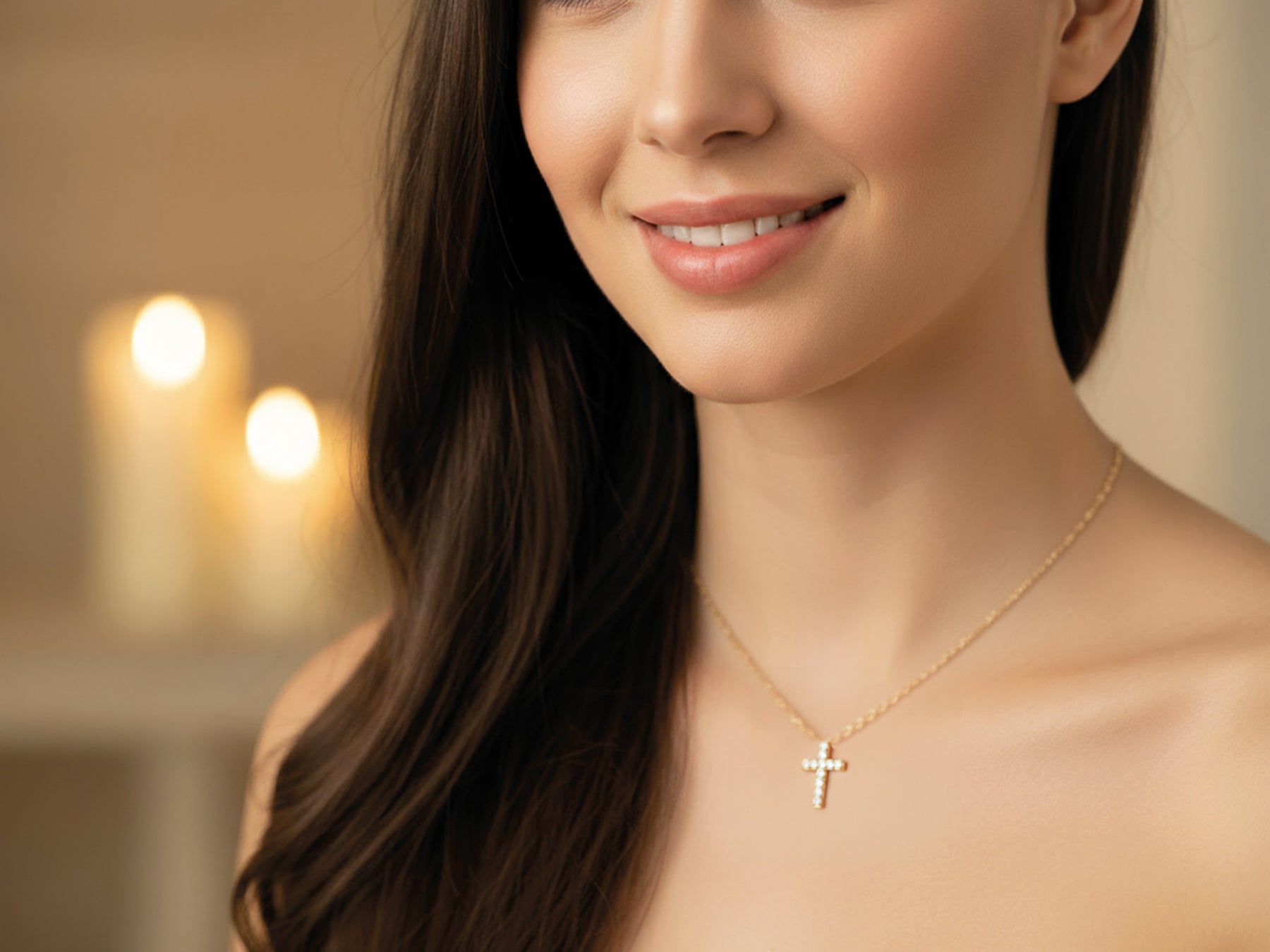 Diamant Kreuz New York 1ct