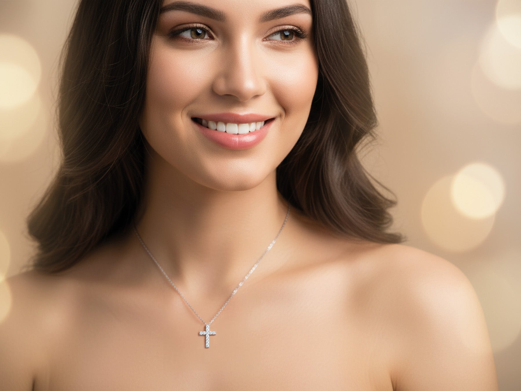 Diamant Kreuz New York 1ct