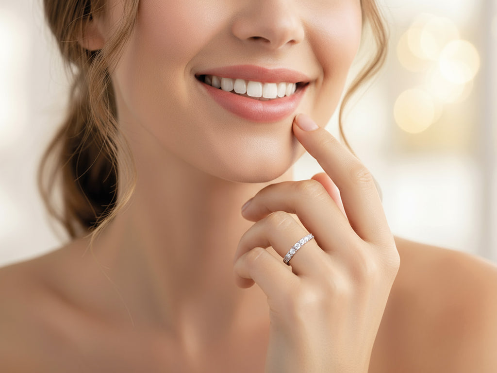 Diamant Halbeternity Ring New York 0,5ct