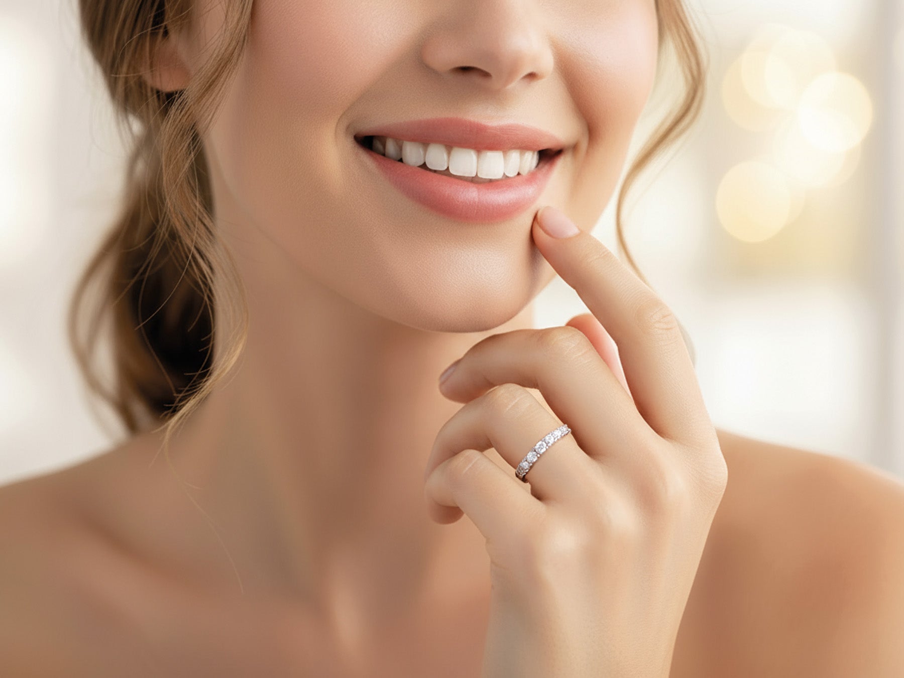 Diamant Halbeternity Ring New York 0,5ct