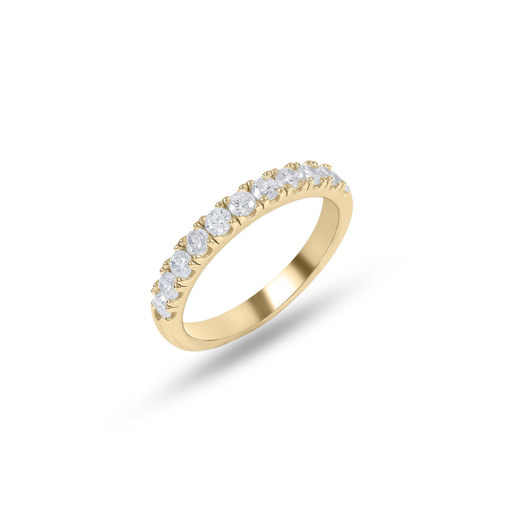 Diamant Halbeternity Ring New York 0,5ct