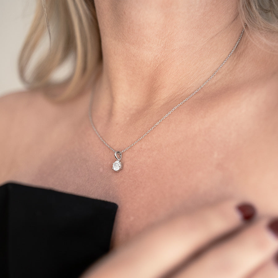 Diamant Anhänger Paris 0,5ct