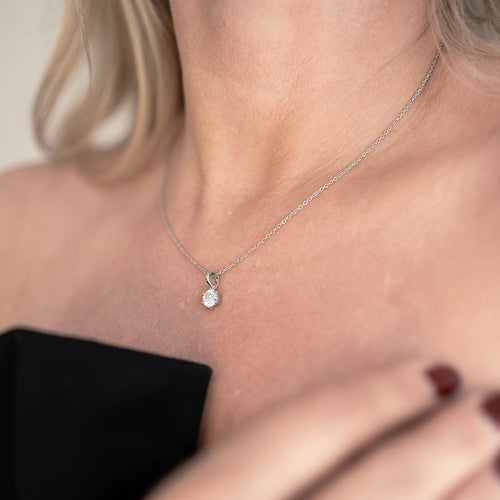 Diamant Anhänger Paris 0,5ct