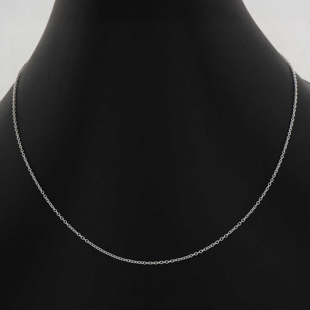 Ankerkette in Palladio Silber 925