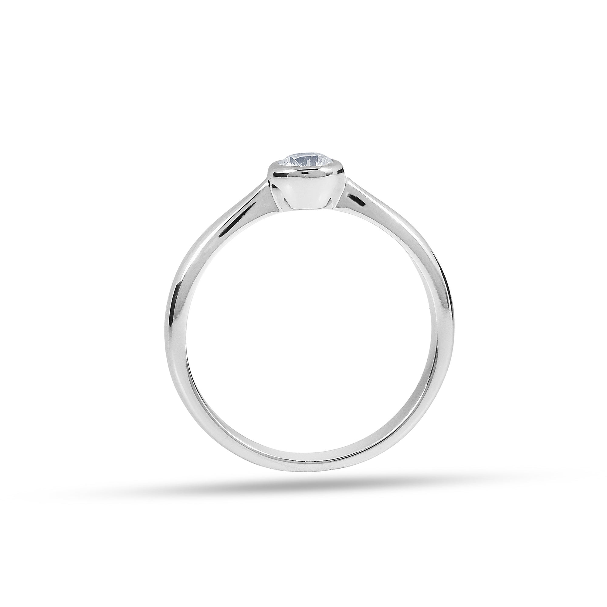 Diamant Solitärring London 0,25ct