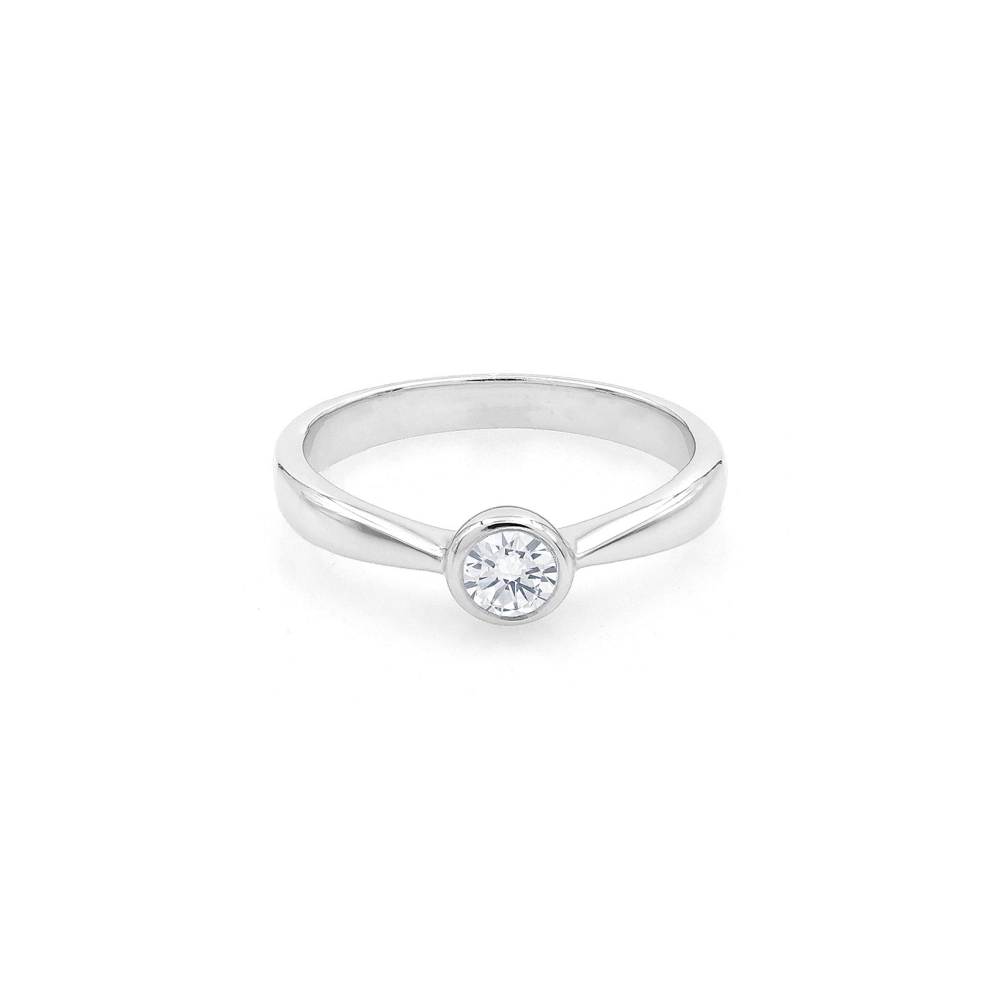 Diamant Solitärring London 0,25ct