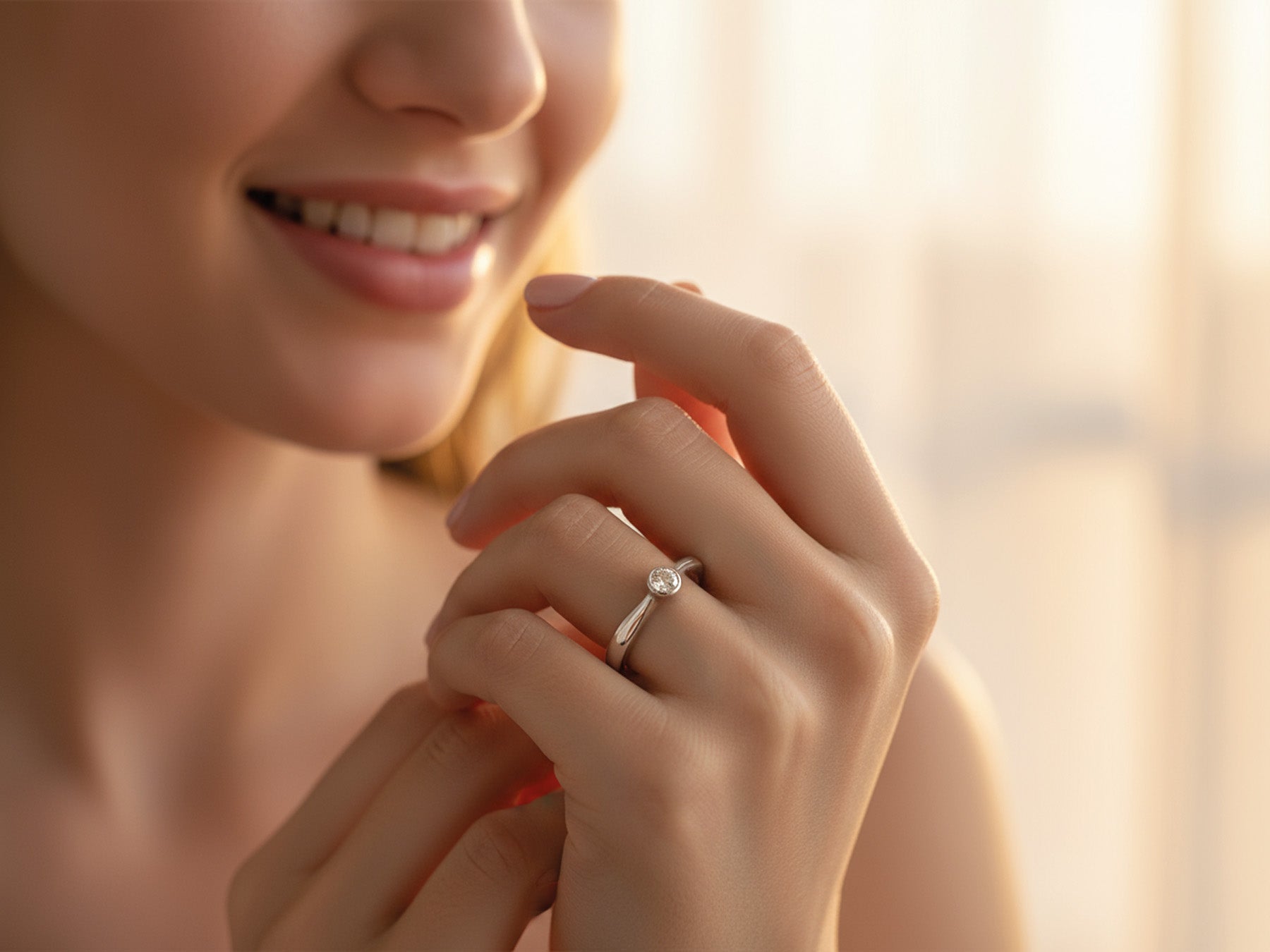 Diamant Solitärring London 0,25ct