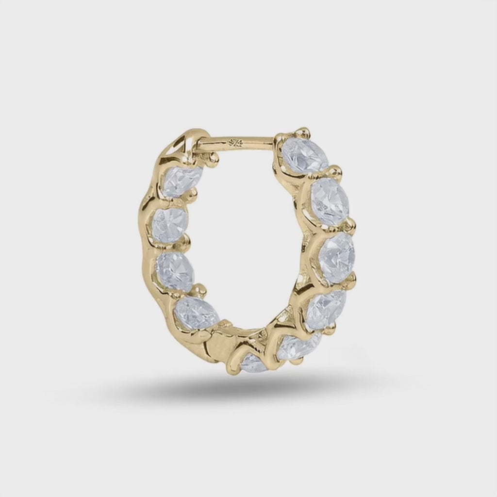 Diamant Inside Out Creolen New York 2ct