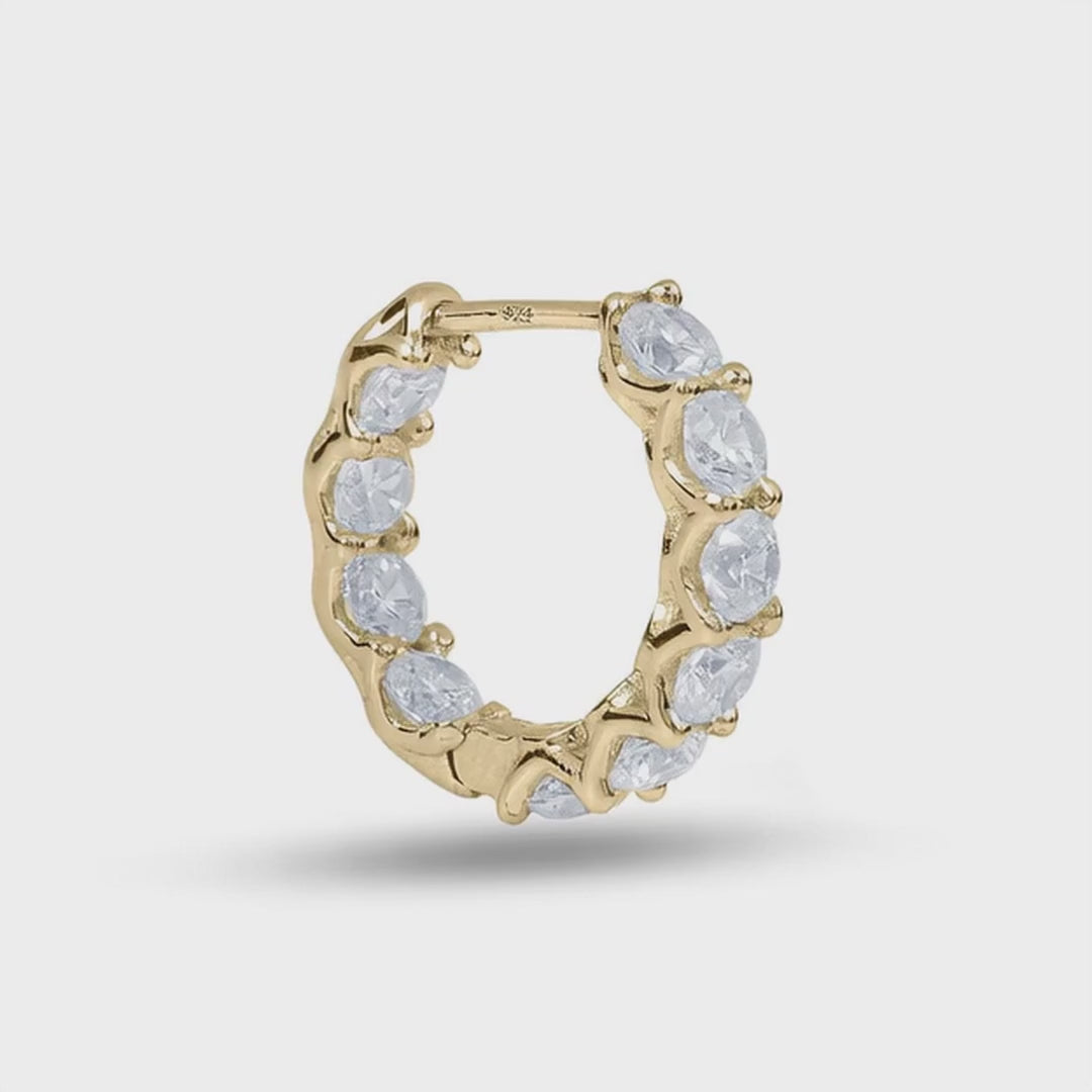 Diamant Inside Out Creolen New York 2ct