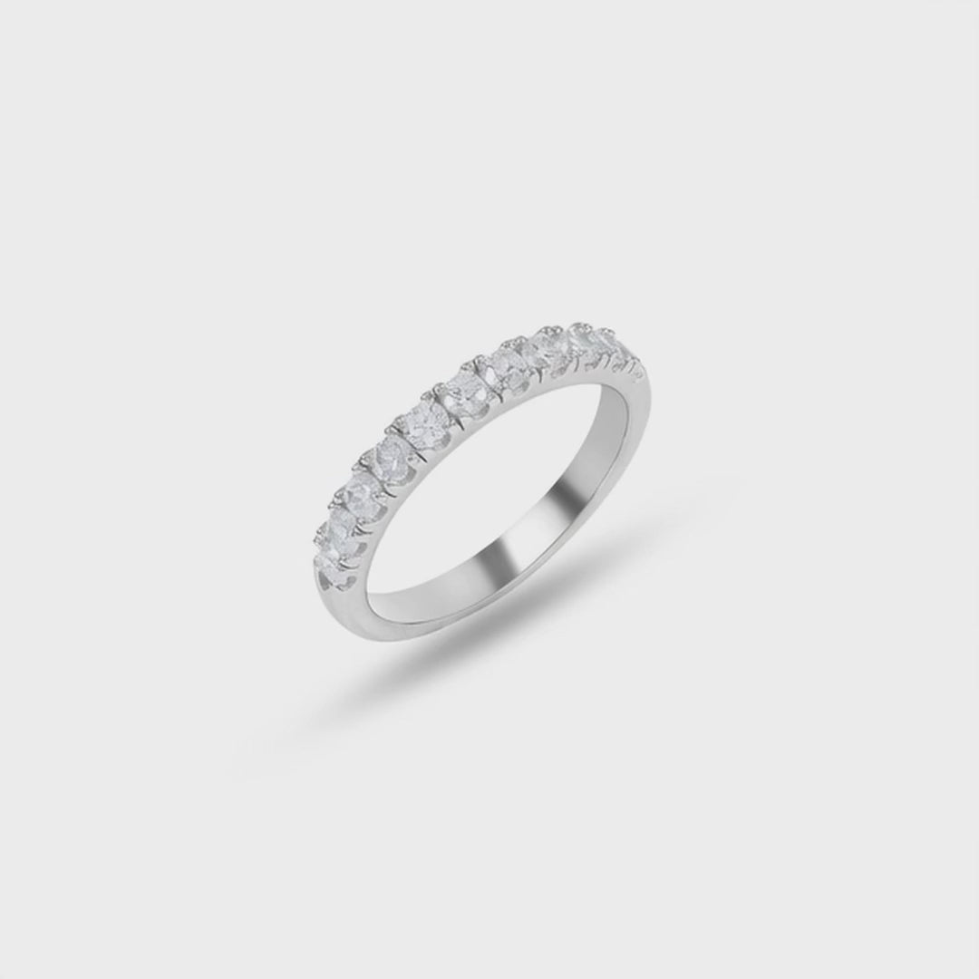 Diamant Halbeternity Ring New York 0,5ct