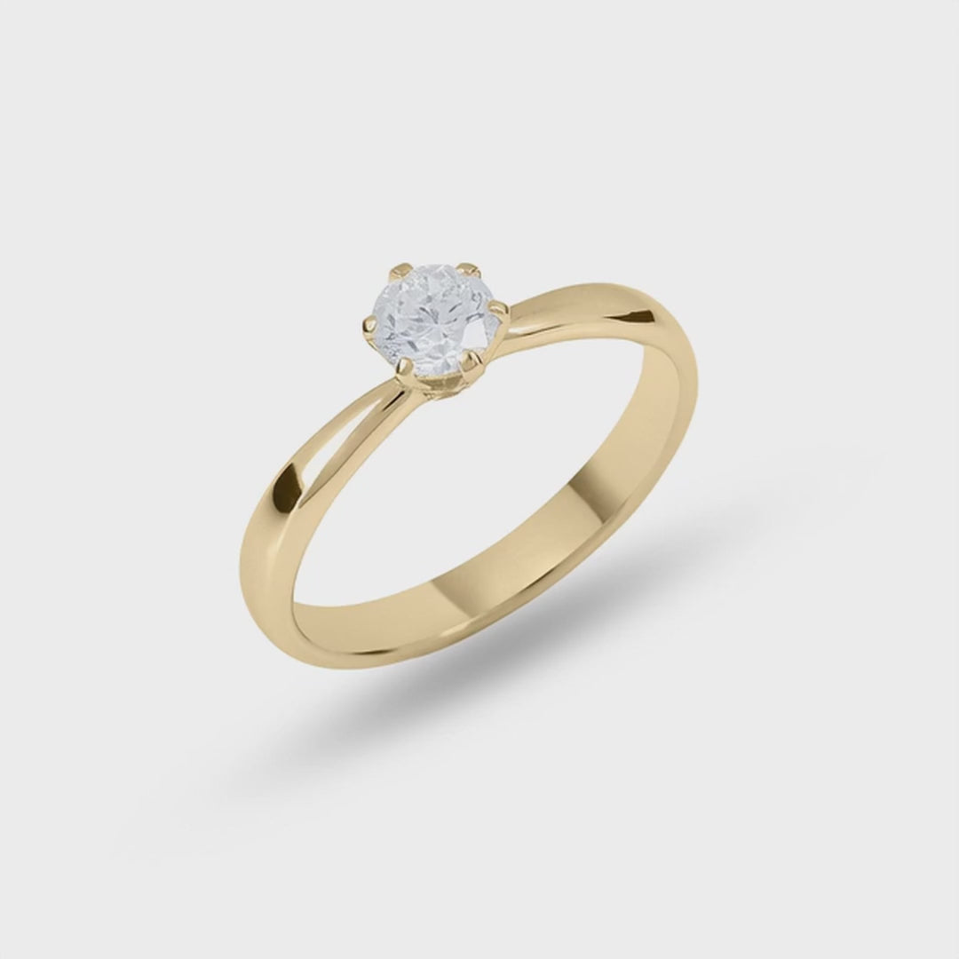 Diamant Solitärring Paris 0,25ct