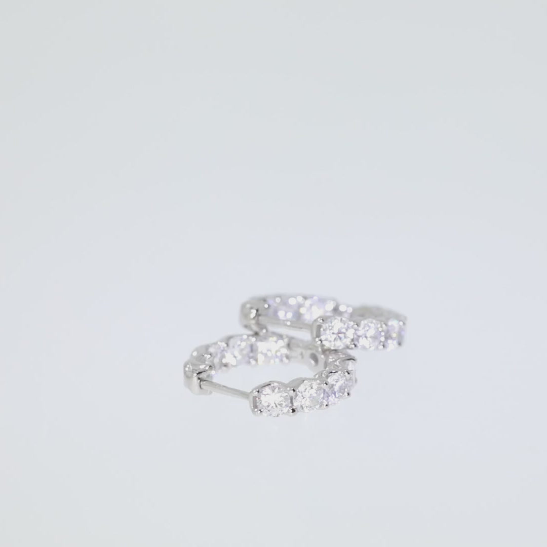 Diamant Inside Out Creolen New York 2ct