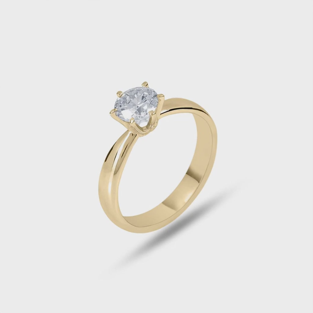 Diamant Solitärring Paris 0,5ct