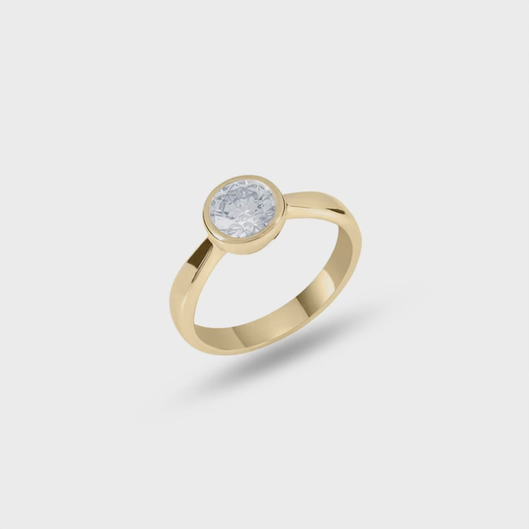 Diamant Solitärring London 1ct