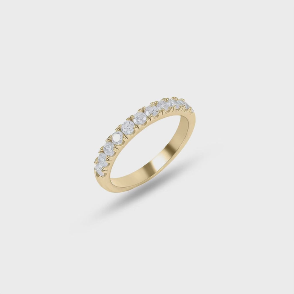 Diamant Halbeternity Ring New York 0,5ct
