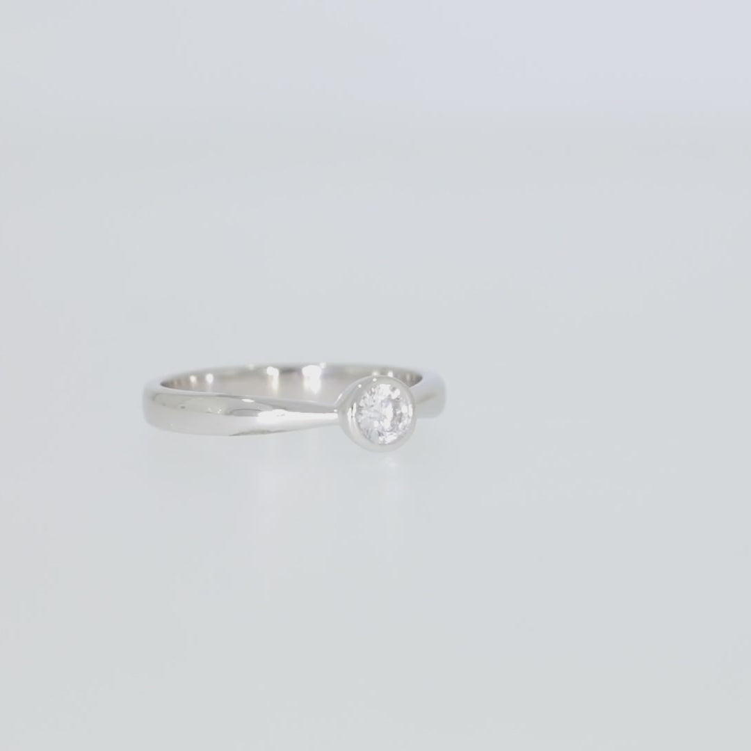 Diamant Solitärring London 0,25ct